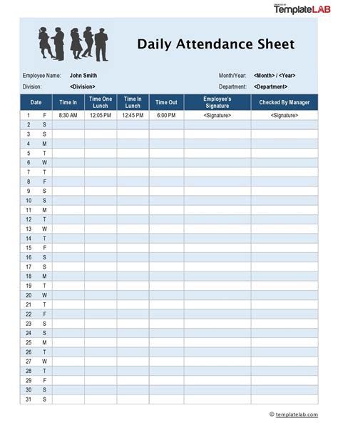 Daily Attendance .